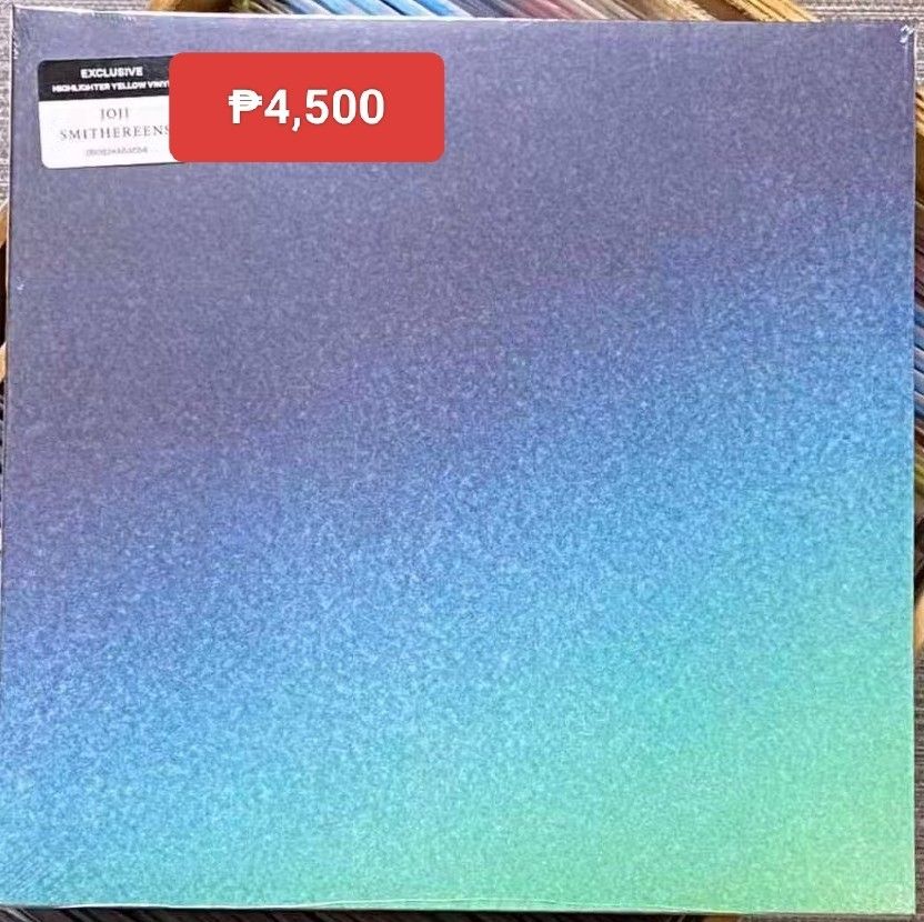 Joji – Smithereens (Highlighter Yellow Vinyl) (Category: Vinyls) located in Manila. Submitted by jhenaloymerchandise (Listing ID 1451111420, Image 1). Description: Joji – Smithereens (Highlighter Yellow Vinyl) = ₱4,500.