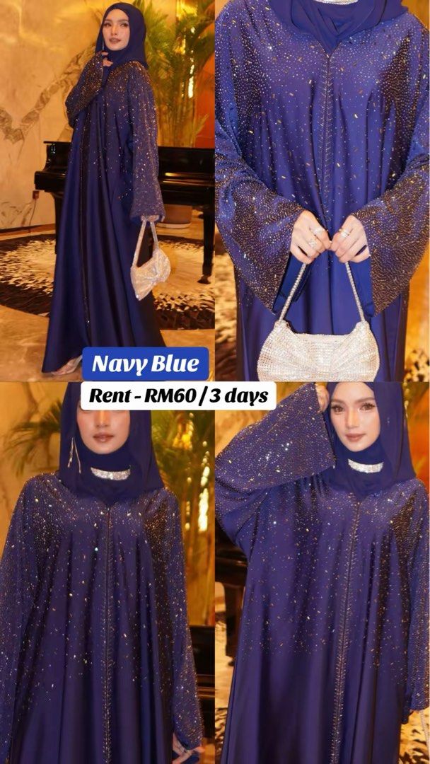 Lavella Abaya (Category: Kaftans & Jubahs) located in Cyberjaya. Submitted by faridah_cr (Listing ID 1451082161, Image 1). Description: SIZE 50 (XS) ABAYA SERENDAH RM50‼️ Sesiapa berminat nak sewa boleh terus click link dibawah. Note: video dan gambar boleh terus whatssap saya. Kelebihan sewa di FABAYA 🔖 Harga murah & berbaloi 🔖 Tak perlu basuh/gosok 🔖 Abaya dalam keadaan baik 🔖 Free tudung mudah dipadan 🔖 Tempoh sewa 3 hari Tempahan digalak