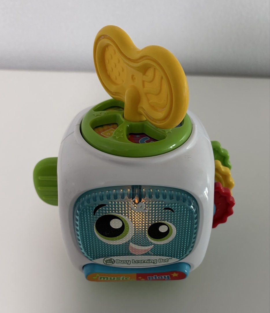 Leap Frog | Busy Learning Bot (Category: Infant Playtime) located in Makati City. Submitted by cardlab (Listing ID 1450941000, Image 3). Description: Item is 💯 legit/ original/ authentic About the item/ toy: • No Box • Used for only a few months • Actual pics/ photos posted • Bought either from TK or TrU Rfs: Declutter 📍 Makati Meetup: ✅ Circuit Makati Mop: ✅ GCash ✅ GoTyme Shipping: ✅ J&T ✅ LBC Sdd (Book your own): ✅ Lalamove ✅ Grab *Shipping 