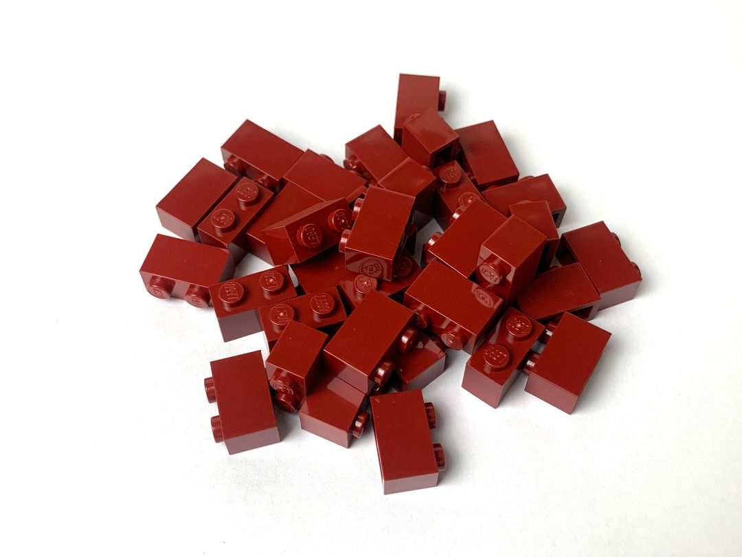 LEGO 1x2 Brick (2) (Category: Lego & Building Sets) located in Paranaque City. Submitted by plpalacio351897 (Listing ID 1451079393, Image 1). Description: 1. Reddish Brown, 10pcs / Lot - ₱70.00 2. Transparent White, 10pcs / Lot - ₱80.00 3. Black, 10pcs / Lot - ₱70.00 4. Red, 5pcs / Lot - ₱35.00 5. 1x2 Brick Modified w/ Grille | Black, 5pcs / Lot - ₱25.00 6. 1x2 Brick w/ Masonry | Light Bluish Gray, 3pcs / Lot - ₱36.00 7. 1x2 Brick w/ Masonry | Da