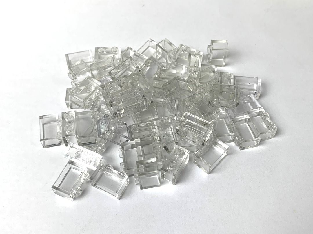 LEGO 1x2 Brick (2) (Category: Lego & Building Sets) located in Paranaque City. Submitted by plpalacio351897 (Listing ID 1451079393, Image 2). Description: 1. Reddish Brown, 10pcs / Lot - ₱70.00 2. Transparent White, 10pcs / Lot - ₱80.00 3. Black, 10pcs / Lot - ₱70.00 4. Red, 5pcs / Lot - ₱35.00 5. 1x2 Brick Modified w/ Grille | Black, 5pcs / Lot - ₱25.00 6. 1x2 Brick w/ Masonry | Light Bluish Gray, 3pcs / Lot - ₱36.00 7. 1x2 Brick w/ Masonry | Da