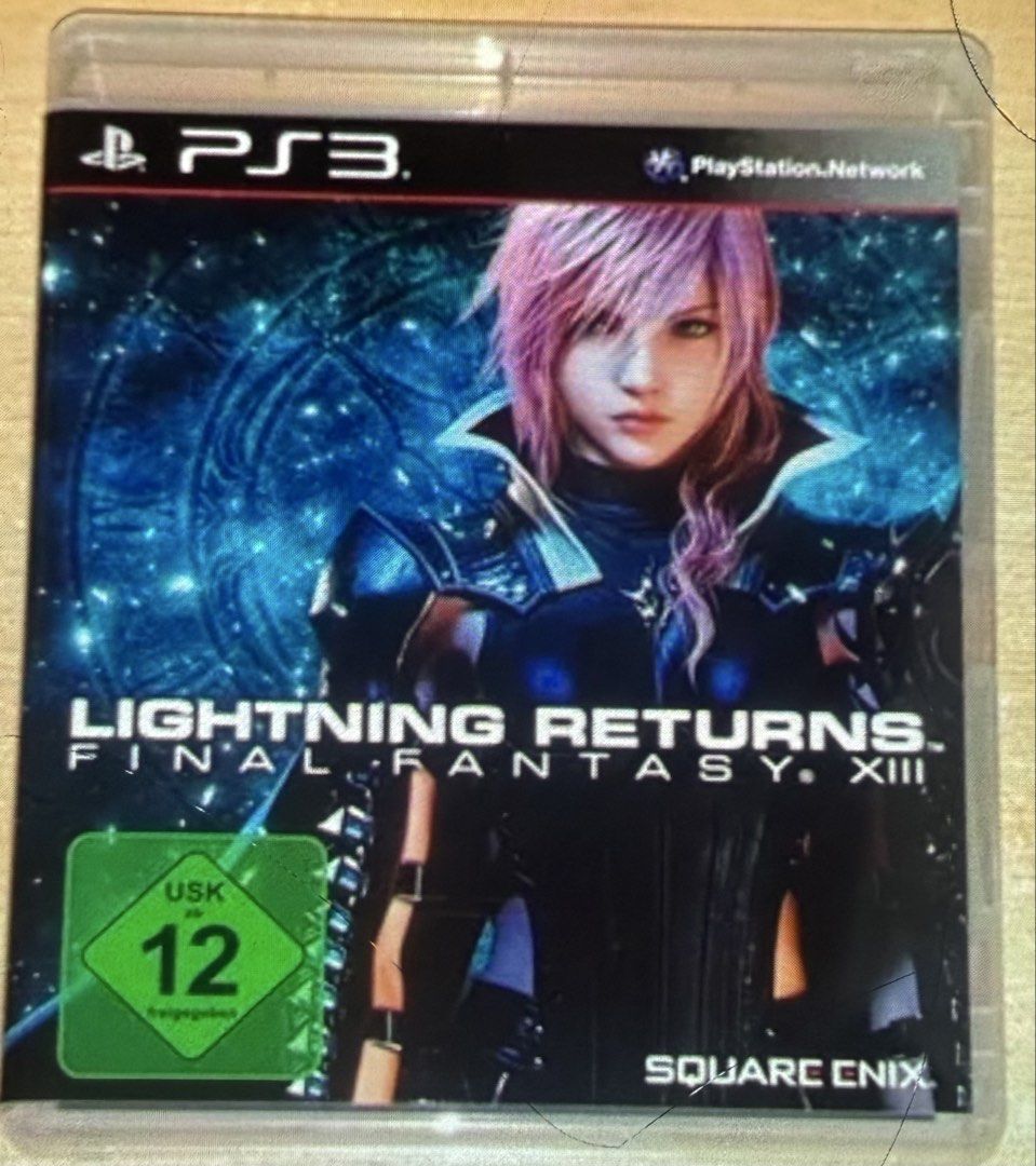 LF >>>> Final Fantasy 13 Lightning Returns PS3 PME (Category: PlayStation) located in Manila. Submitted by aatroxlave39061 (Listing ID 1450995680, Image 1). Description: - Lightning Returns: Final Fantasy XIII for PlayStation 3 - Complete game disc and case included - Region likely European (indicated by USK rating) - A must-have for any Final Fantasy collector!.