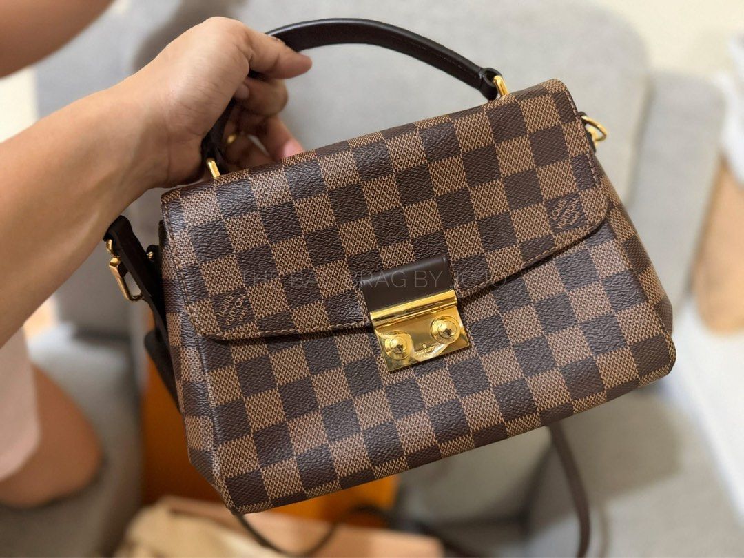 Louis Vuitton Croisette (Category: Luxury Bags & Wallets) located in Legazpi City. Submitted by thebagbragbyjojo (Listing ID 1451009010, Image 2). Description: Used once then kept. Comes complete with receipt and box. No paper bag. Can pass as new! ✨✨✨.