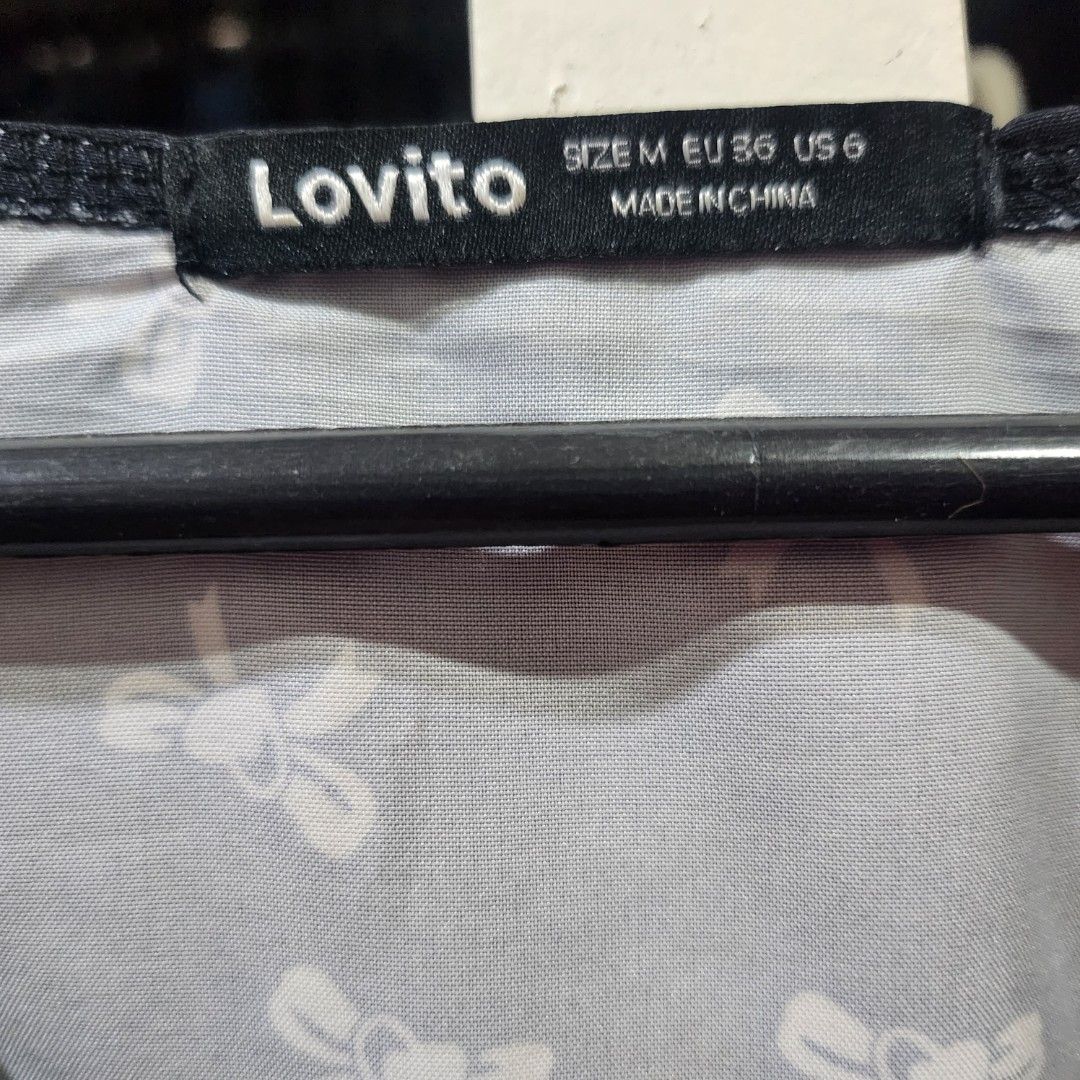 Lovito Puff Sleeve Dress (Category: Dresses) located in Pasig City. Submitted by danielleaa (Listing ID 1451081441, Image 3). Description: Super nice in actual! Personal fave, but need to declutter. No shipping. Pickup/lalamove delivery only. 📍Greenwoods, Cainta.