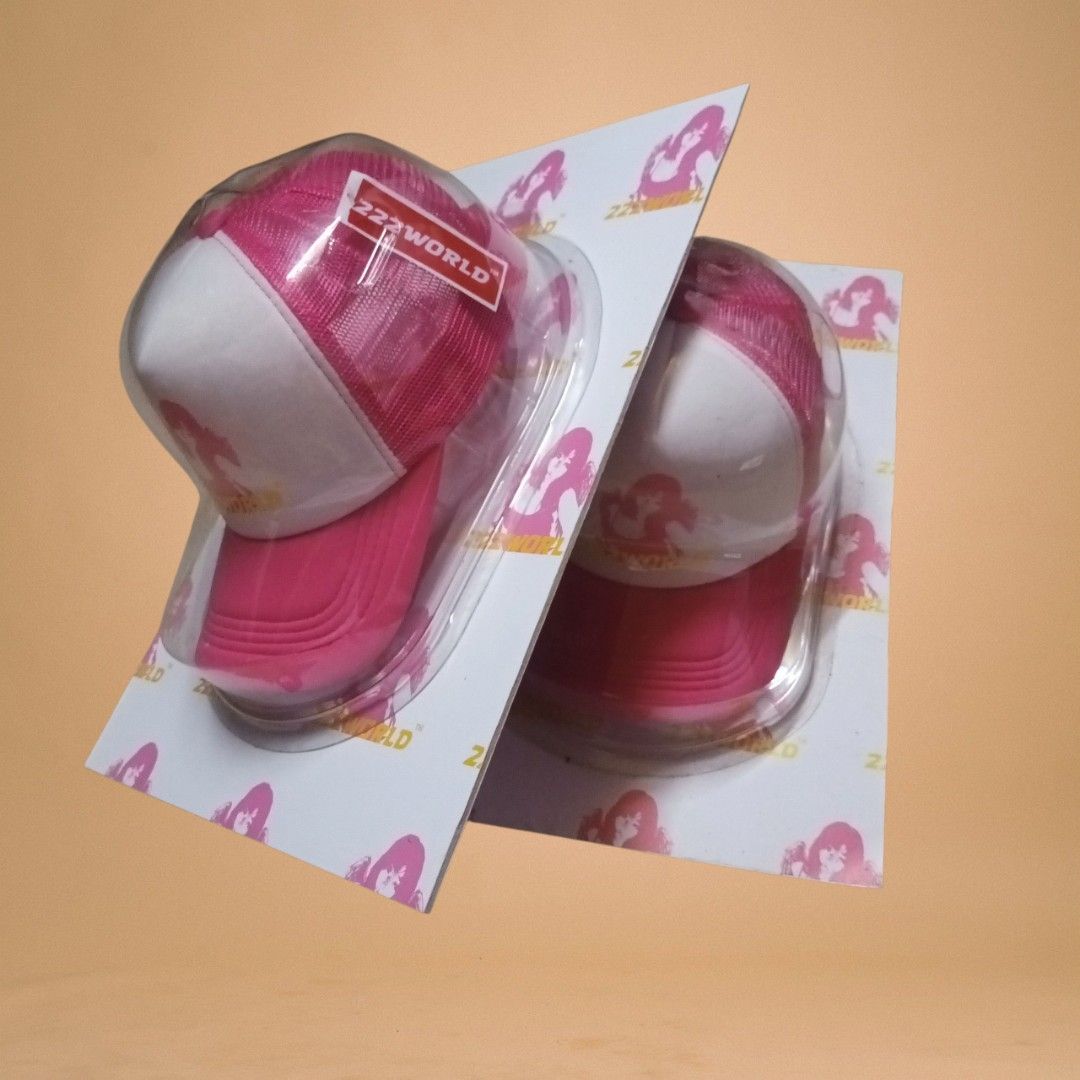 Lucy Trucker Cap Limited Pieces (Category: Caps & Hats) located in Manila. Submitted by 222worldph (Listing ID 1451039042, Image 3). Description: - Limited Edition Lucy Trucker Caps - Brand: 222 World - Color: Pink and White - Packaging: 'Fuck Society Script' - Ideal for fans of the brand - Get them before they sell out!.