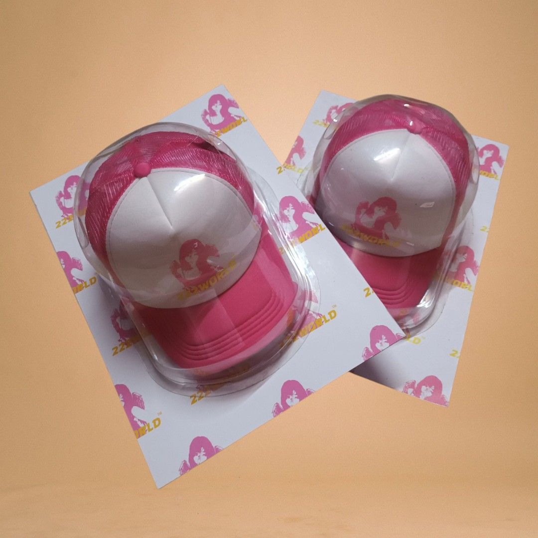 Lucy Trucker Cap Limited Pieces (Category: Caps & Hats) located in Manila. Submitted by 222worldph (Listing ID 1451039042, Image 1). Description: - Limited Edition Lucy Trucker Caps - Brand: 222 World - Color: Pink and White - Packaging: 'Fuck Society Script' - Ideal for fans of the brand - Get them before they sell out!.