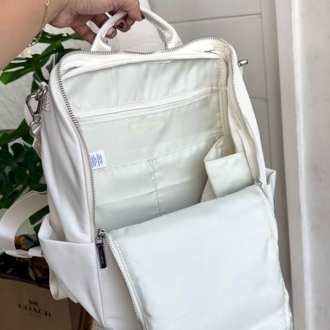 LULU 🍋 City Essentials Backpack 10L (Small) (Category: Backpacks) located in Quezon City. Submitted by mjmbagsandwatches (Listing ID 1450937773, Image 2). Description: LULU 🍋 City Essentials Backpack 10L (Small) ✅ 1 9 9 9 each +sf ✅ Size: (H)32cm x (W)27cm x (D)13cm ✅ M P 0 & Brandnew 📸 Actual Pictures Posted 📲 PM for orders and inquiries 📌Pinas Onhand & Ready to Ship 📌We can Ship Nationwide (+SF) 📌No Return, No Exchange 📌If in DOUBT, ple