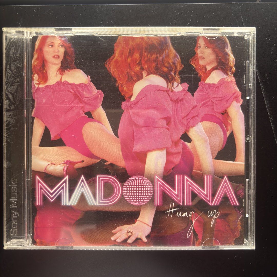 Madonna Hung Up EU CD Single (Category: CDs & DVDs) located in Subang Jaya. Submitted by quantumfairy (Listing ID 1450984701, Image 1). Description: CD has marks that don’t affect play. - Madonna Hung Up CD Single - Includes Radio Version - SDP Extended Vocal - Tracy Young's Get Up and Dance Groove Edit - Bill Hamel Remix - Chus & Ceballos Remix - SDP Extended Dub - Released under Sony Music - Full tracklist available in photos.