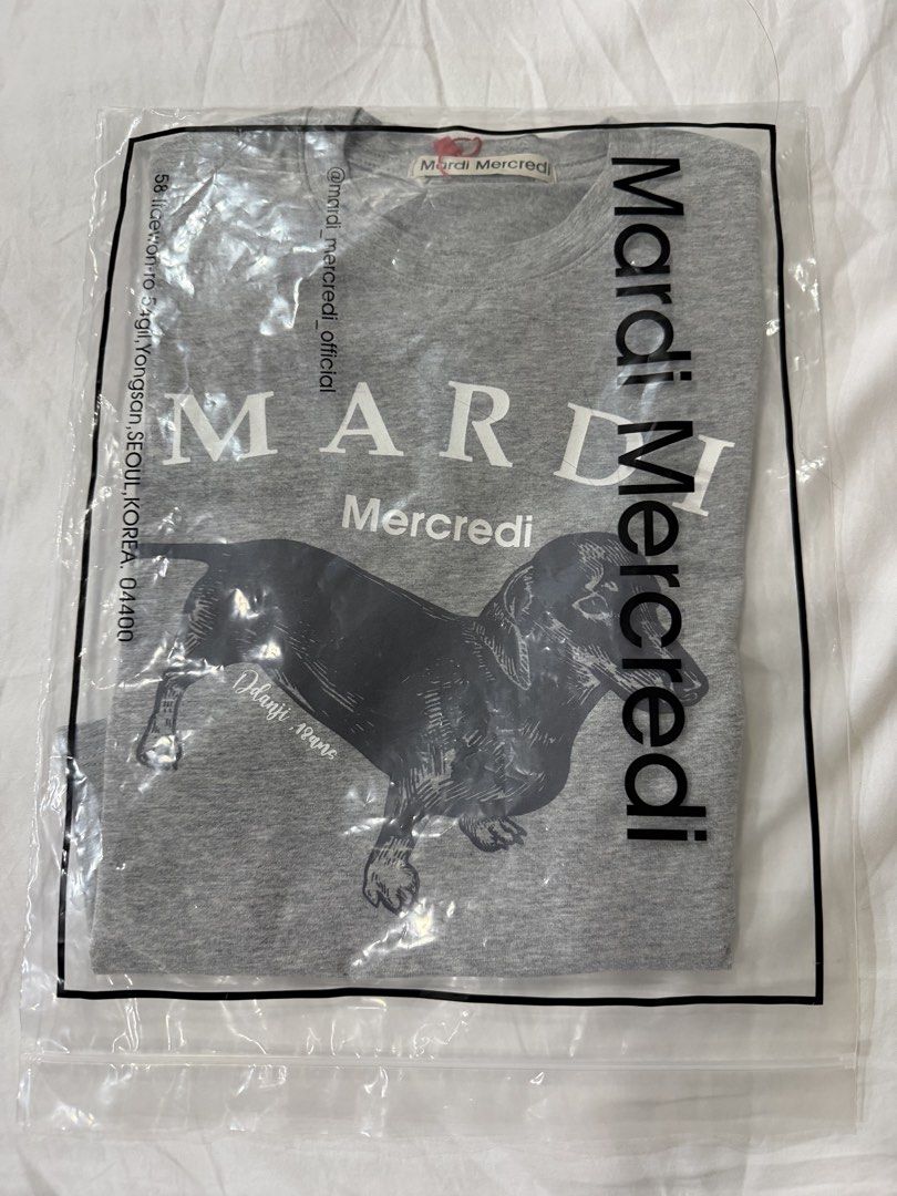 Mardi Dachshund Baby Tee (Category: Activewear) located in Quezon City. Submitted by luxitemsph_ (Listing ID 1450985436, Image 2). Description: brand new never worn local srp around 3k-3.5k.