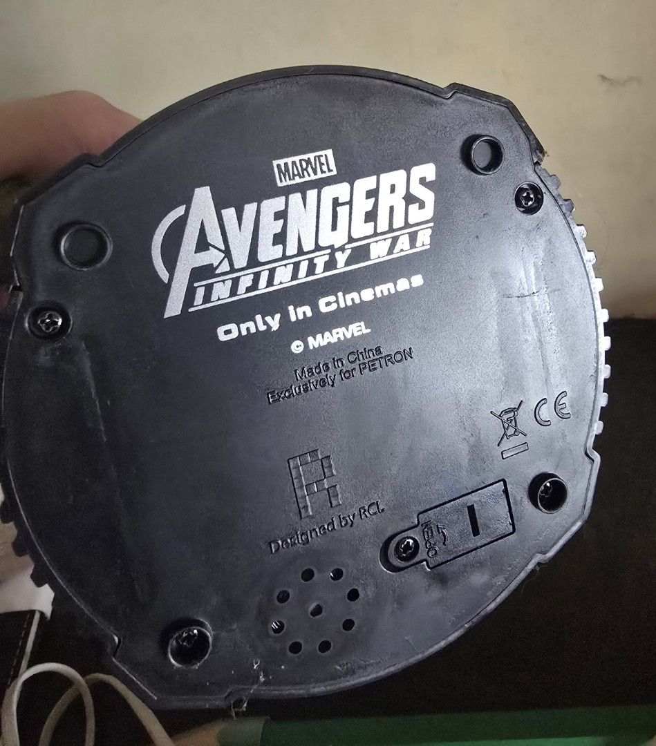 Marvel Avengers Infinity War Hulk Figure PETRON (Category: Figurines & Statues) located in San Juan City. Submitted by YardSaleSanJuan (Listing ID 1450938906, Image 2). Description: - Petron Exclusive Hulk figure - From Avengers Infinity War - Ideal for collectors and Marvel fans - Comes with a display base featuring the Avengers Infinity War logo - Battery compartment available for potential light/sound features RFS: unloading, new hobby Pickup: