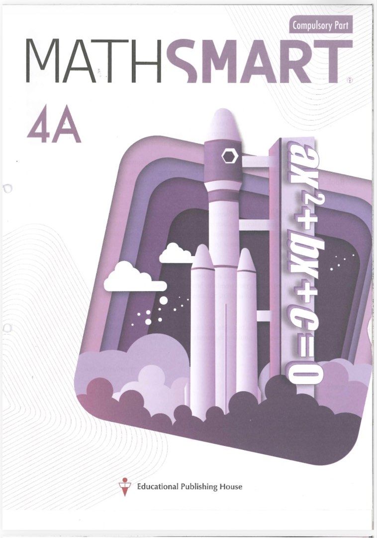 MATHSMART 4A （分類：教科書）位於 Hong Kong。 由 prettyrabbit0123 提交（商品編號 1450993116，圖片 1）。簡介： 電子版 PDF (全套1-5）不是實體課本 在pad或電腦看 或 按需要列印出來 📘1) Quadratic Equations in One Unknown (I) 📘2)Quadratic Equations in One Unknown (II) 📘3)Equations of Straight Lines 📘4)Functions and Graphs 📘5)More about Polynomials 📘List of Other Resources。