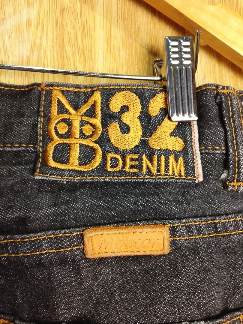 MBBCAR Selvedge Denim (Category: Jeans) located in Santiago. Submitted by jonathanfragata21 (Listing ID 1450941557, Image 3). Description: MBBCAR Selvedge Denim Waist : 32 - 33 Length : 37 Hem : 6.5 Size on tag : 32 Color Rate : 9.5/10 Excellent Condition No Issue Price : 850 + Shipping Fee Location : Santiago City Isabela.