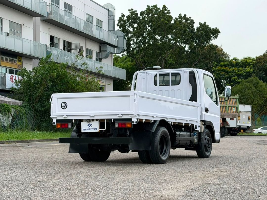 Mitsubishi Fuso Canter FEA01 (Category: Used Commercial Vehicles for Sale) located in Singapore. Submitted by absleasing (Listing ID 1450973847, Image 3). Description: 🚛 𝗠𝗶𝘁𝘀𝘂𝗯𝗶𝘀𝗵𝗶 𝗙𝘂𝘀𝗼 𝗙𝗘𝗔01 𝗔𝘂𝘁𝗼 𝗗𝗶𝗲𝘀𝗲𝗹 𝗙𝗼𝗿 𝗦𝗮𝗹𝗲! ✅ Class 3A Licence Can Drive! 📅 Registered: July 2021 ⏳ COE Balance: 5 Years 💰 Selling Price: $5X,988 💵 Monthly from only $1,0XX++ This 1-owner unit comes with genuine low mileage, brand new paintwo