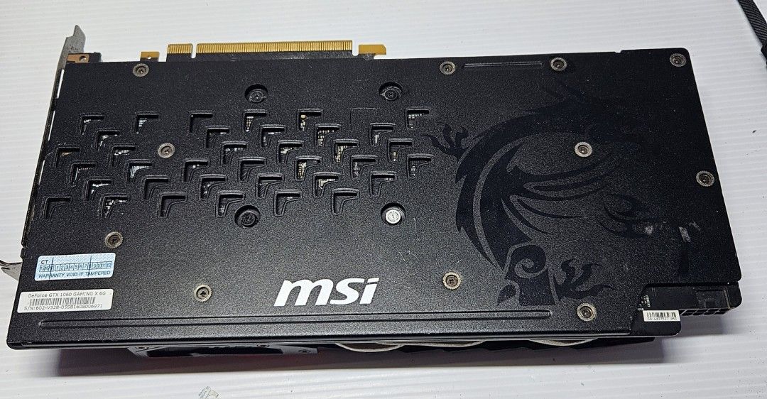 MSI gpu gtx 1060 6gb515823693276139521