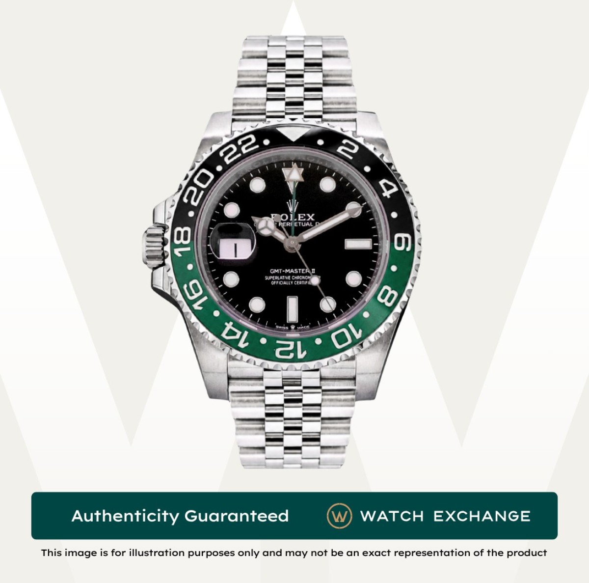 New Rolex GMT Master II Sprite Jubilee 126720VTNR 126720 Black