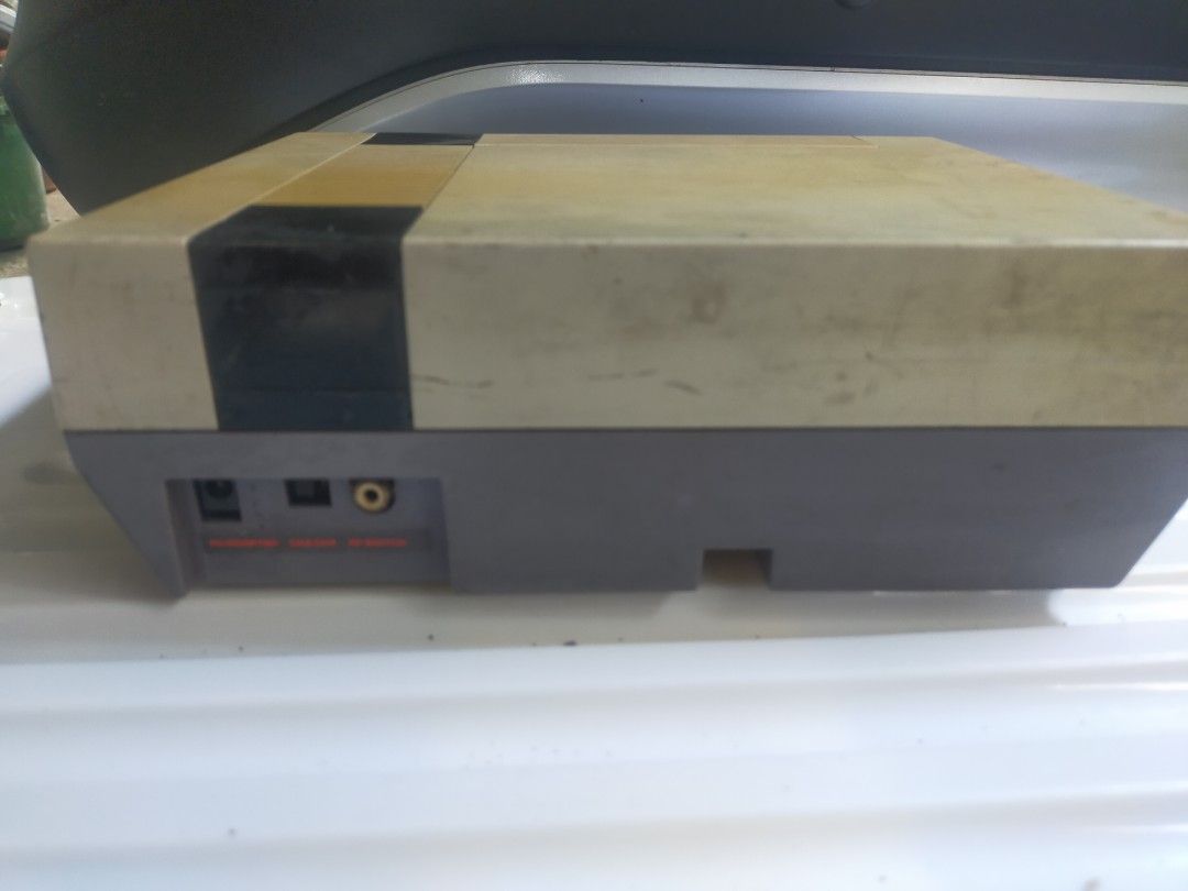 Nintendo Entertainment System NES Console (Category: Nintendo) located in Taytay. Submitted by archie2427 (Listing ID 1450939439, Image 3). Description: - Original Nintendo Entertainment System (NES) console unit only. - RF adapter is included (as pictured). - Console has not been tested. - Sold as is..
