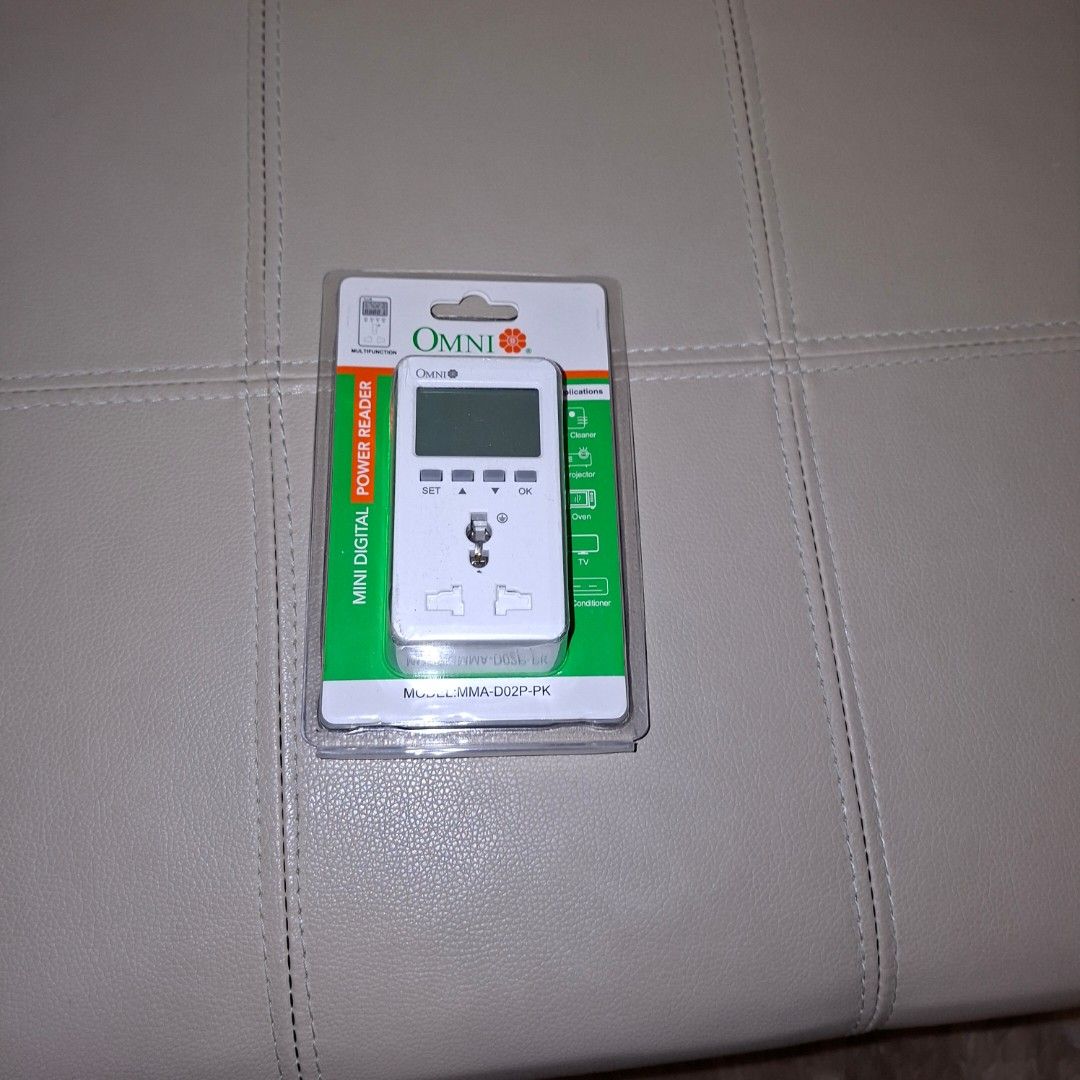 Omni digital wattage meter reader watts (Category: Electrical, Adaptors & Sockets) located in Manila. Submitted by bargain-master (Listing ID 1451000017, Image 3). Description: .