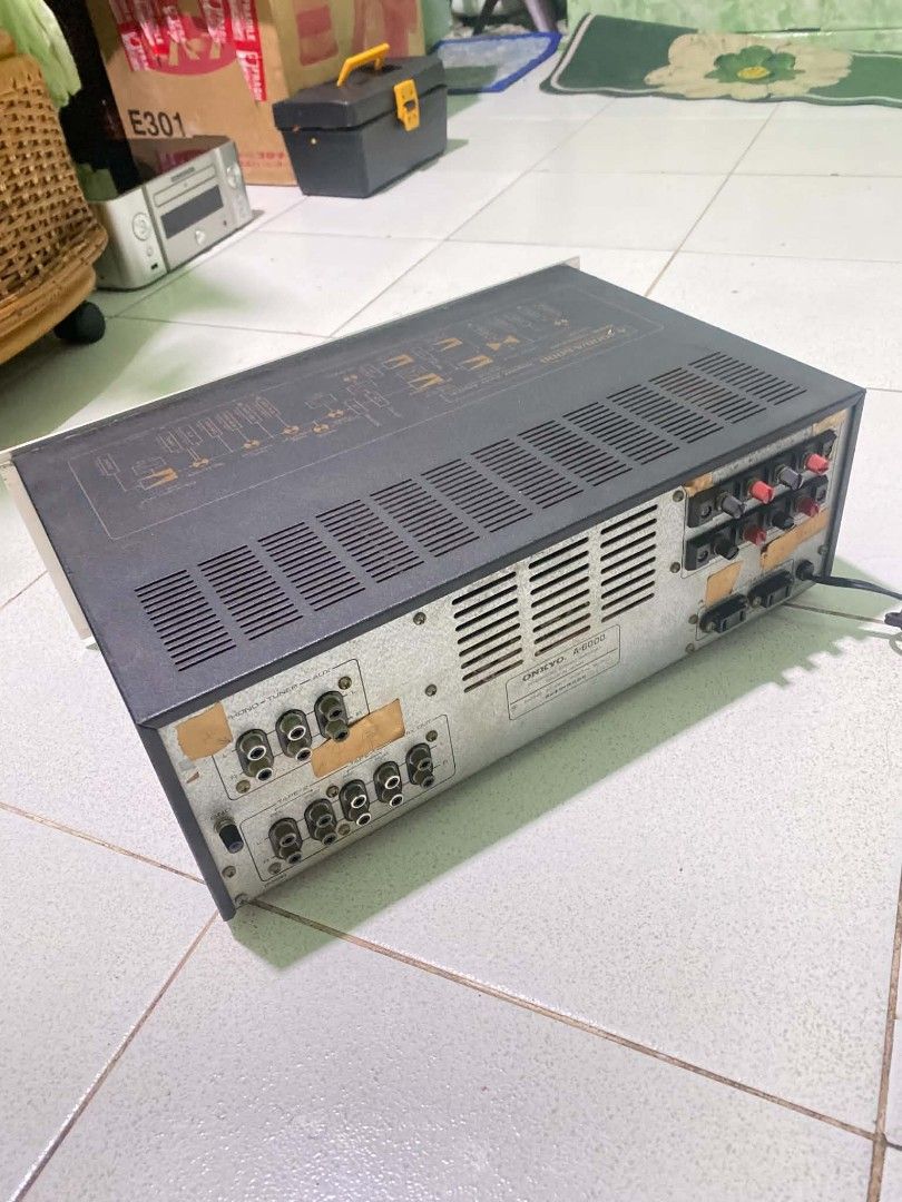 Onkyo A-6000 integrated amplifier (Category: Looking For) located in Caloocan City. Submitted by noeld316982578 (Listing ID 1451089698, Image 3). Description: pm sa my gusto 100v working.