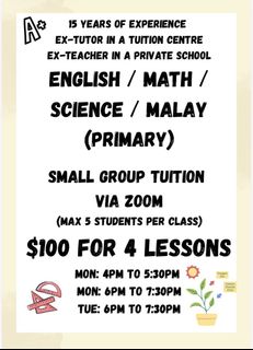 (Category: ) located in . Submitted by Tutor_Nur (Listing ID 1448742123, Image 1). Description: .