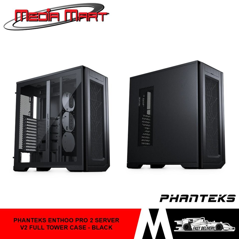 PHANTEKS ENTHOO PRO 2 SERVER V2 FULL TOWER CASE - BLACK
