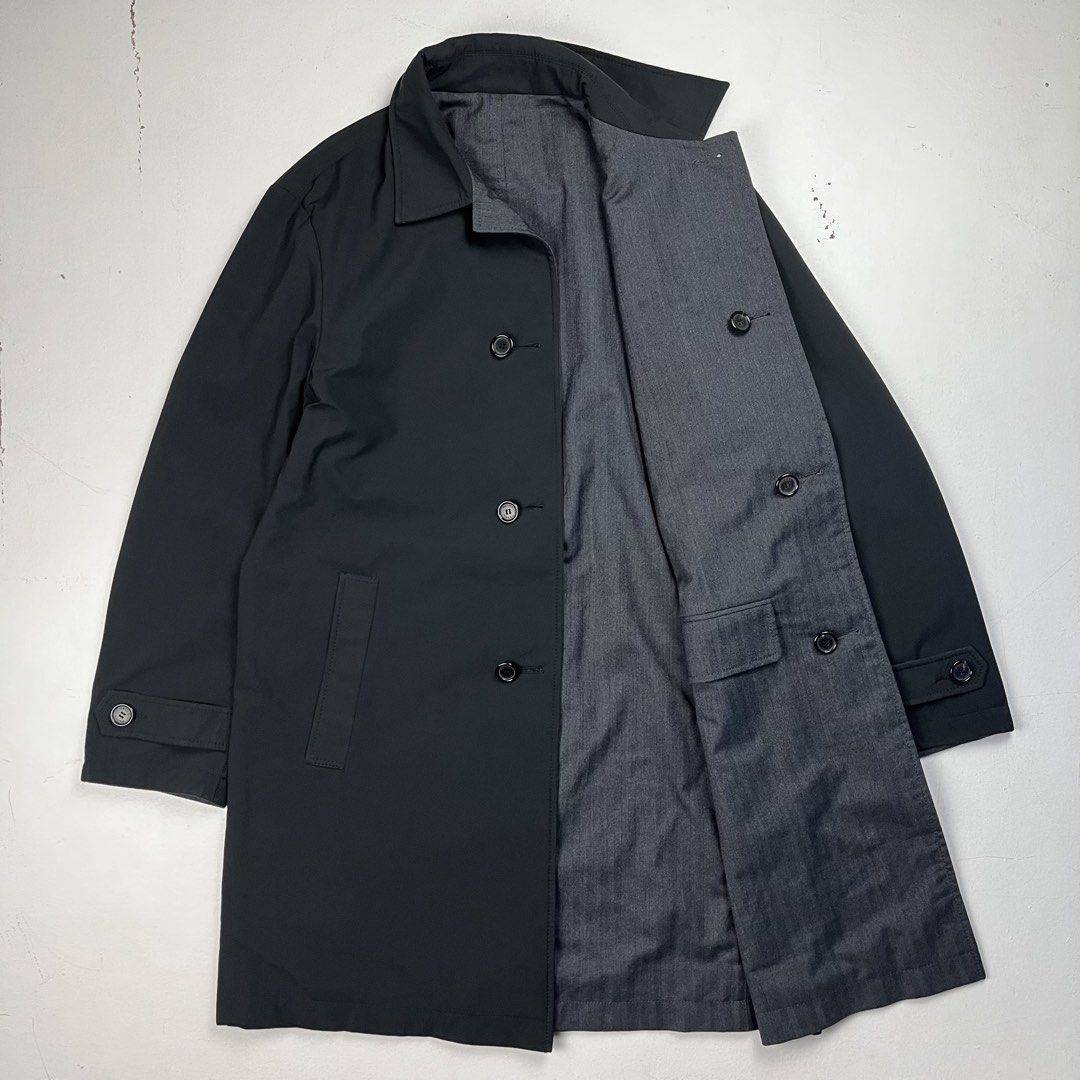 Prada Sport Early 2000s Reversible Windstopper Car Coat (Category: Luxury Apparel) located in Quezon City. Submitted by forgarments (Listing ID 1451036533, Image 1). Description: Prada Sport Early 2000s Reversible Windstopper Car Coat Excellent Condition - Sticky care-label bled Size: 48 Shoulder: 19.5 inches Chest width: 22.5 inches Sleeve: 24 inches Length: 38 inches A clean piece from the early 2000s Prada Sport line. This technical car coat f