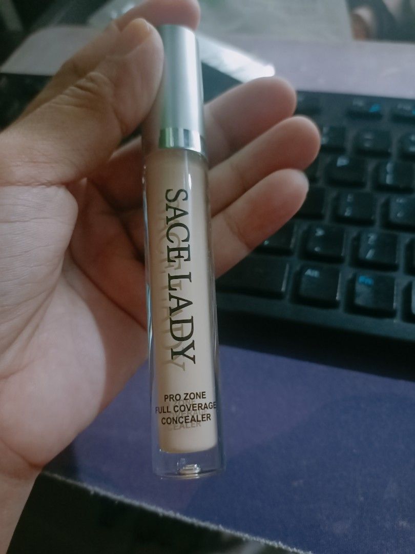 Sace Lady Pro Zone Full Coverage Concealer (Category: Makeup) located in Las Pinas. Submitted by ZHOEYCLOTHING (Listing ID 1451098422, Image 1). Description: - Sace Lady Pro Zone Full Coverage Concealer - Effectively covers imperfections - Easy to apply for everyday makeup - Comes in a clear tube with a silver cap.