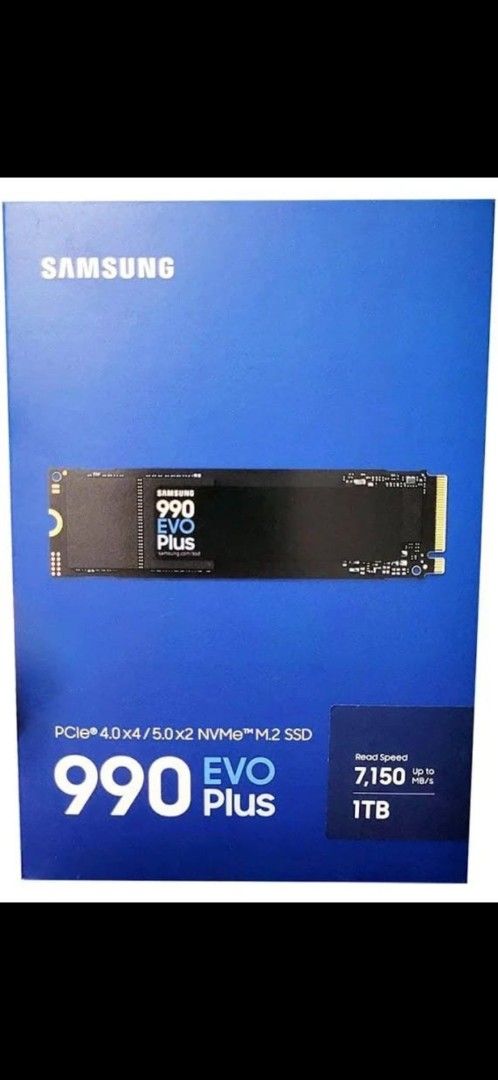 Samsung 990 EVO Plus 1TB NVMe M.2 SSD