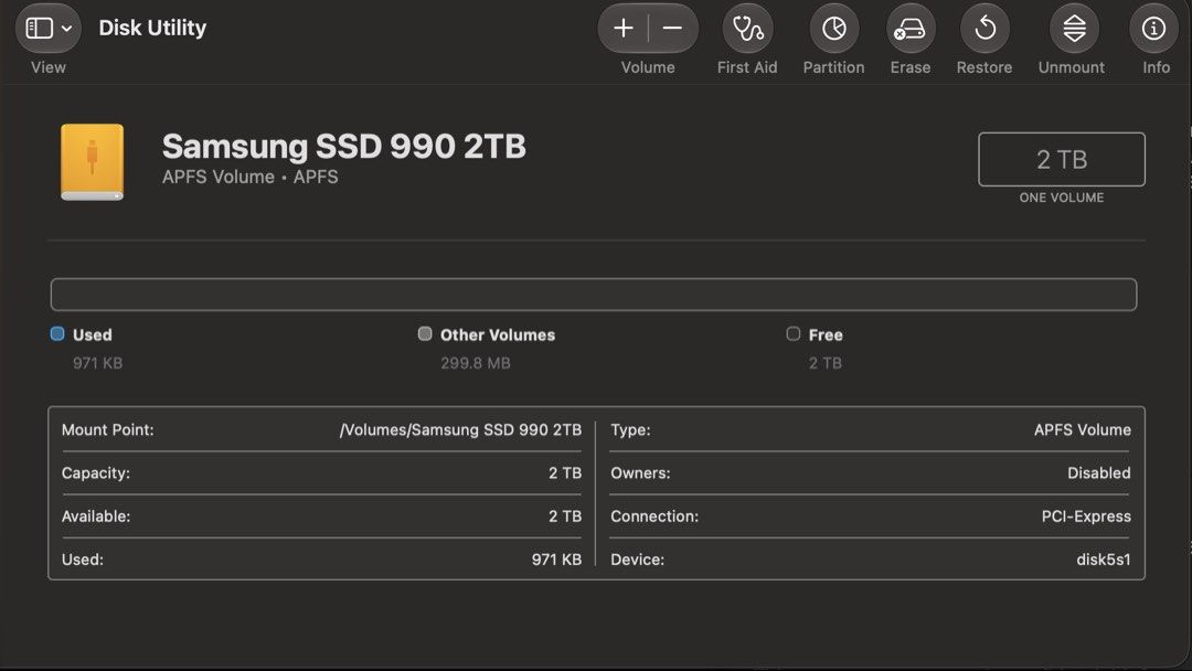 Samsung 990 Pro SSD 2TB515449103215513606