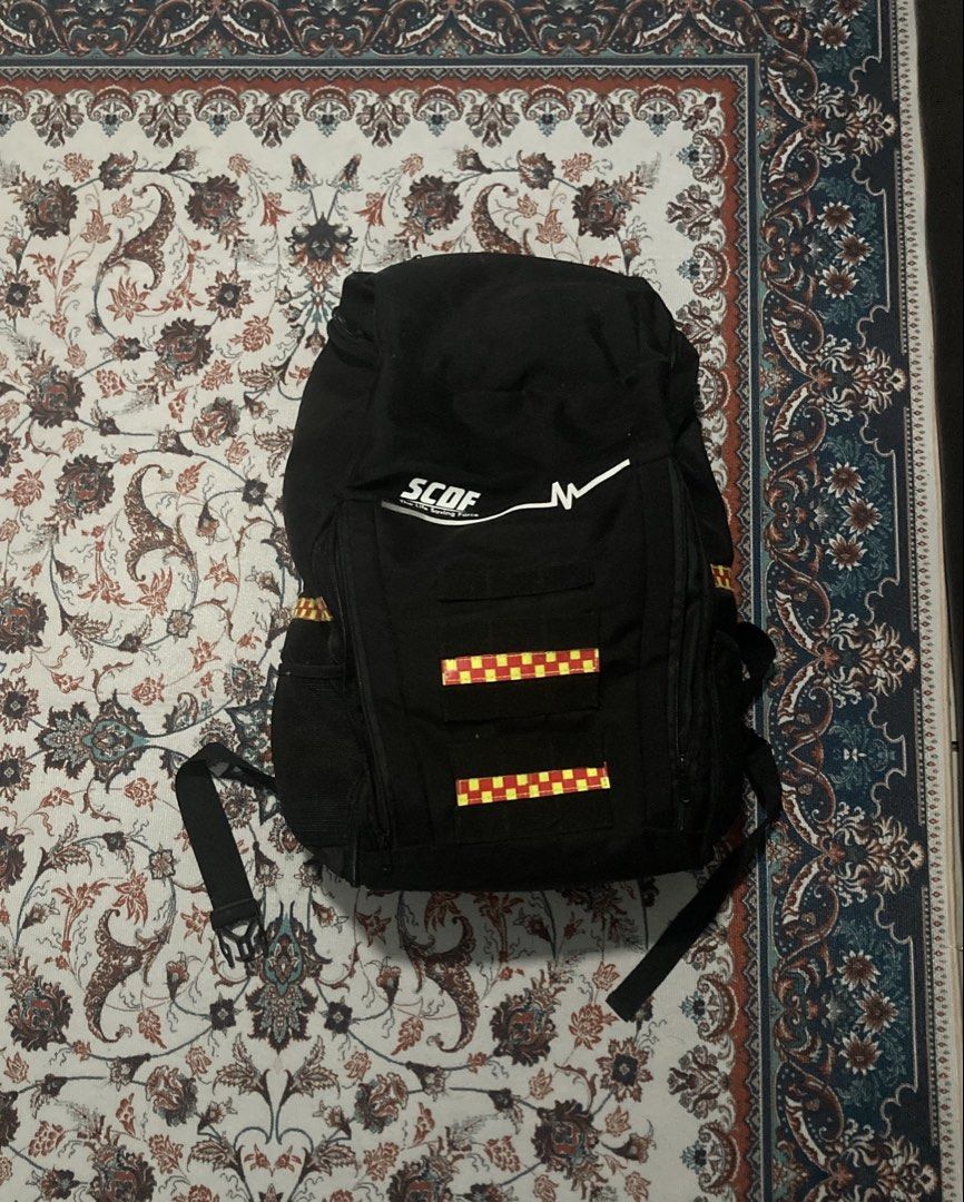 scdf bag (Category: Backpacks) located in Singapore. Submitted by buyboldly (Listing ID 1450949708, Image 1). Description: Self collect under my block jurong west.