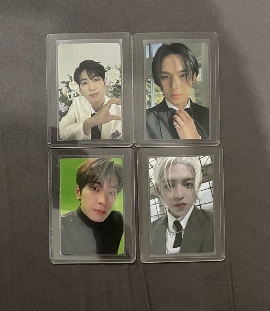 SEVENTEEN Photocards - Wonwoo, Mingyu, SCoups (Category: K-Wave Merchandise) located in Quezon City. Submitted by d.zei (Listing ID 1451006219, Image 1). Description: - official ohotocards - FML Wonwoo and Mingyu, Attacca SCoups, DICON Wonwoo - onhand - payo - sold as set only !! - loc: quezon city .