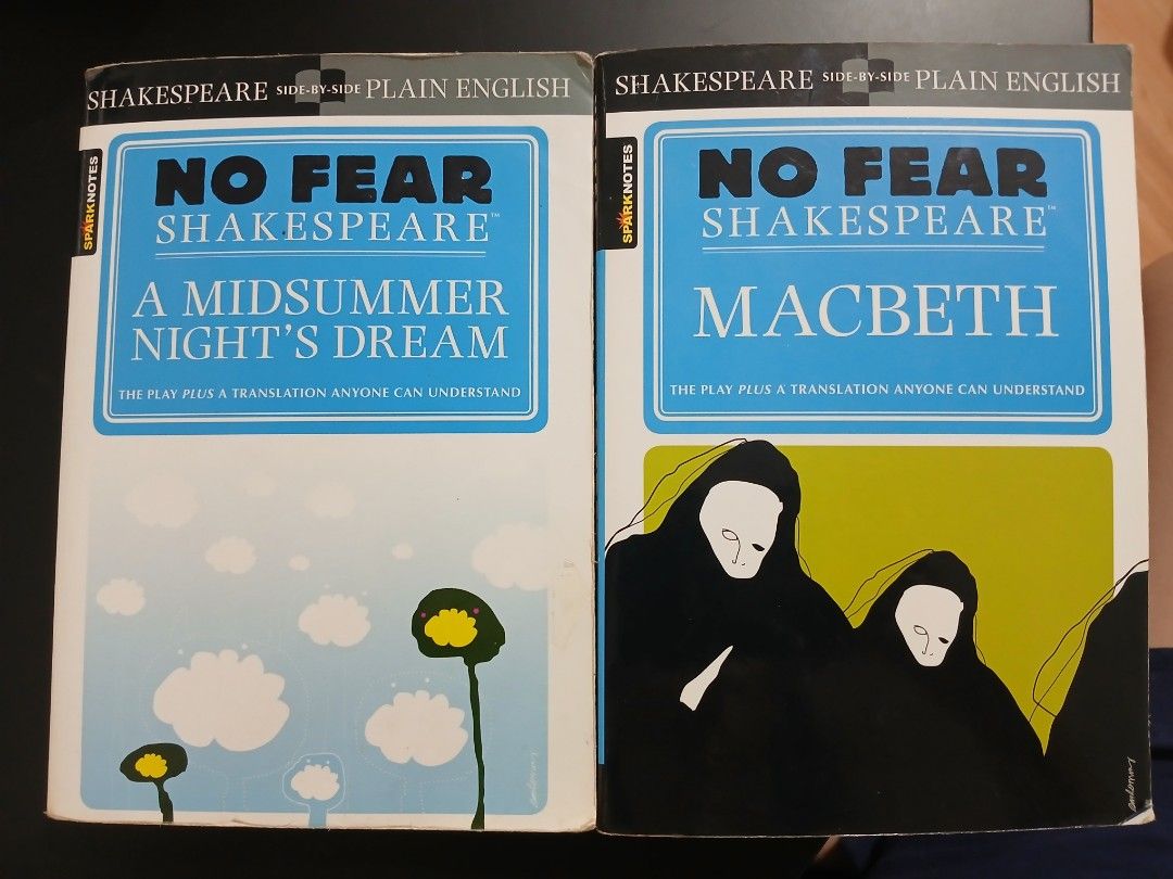SHAKESPEARE BOOKS: A MIDSUMMER NIGHT'S DREAM, MACBETH (Category: Storybooks) located in Cavite. Submitted by mawuuu111 (Listing ID 1451100861, Image 3). Description: 📚 SHAKESPEARE BOOKS FOR SALE 💰 PRICE: PHP 150 each ✴️ A Midsummer Night's Dream ✴️ Macbeth ✅ preloved, in good condition ️✅️ RFS: decluttering 📍 LOCATION: Imus, Cavite 📦 pick up or delivery 📦 mode of delivery: J&T or Lalamove (shipping fee c/o buyer) 📦 mode of payment: Maribank
