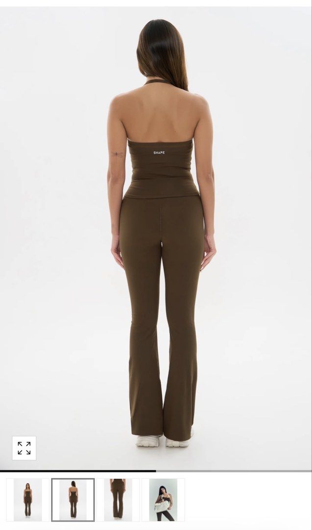 Shape Active - Tone Flared Leggings in Espresso (Category: Activewear) located in San Fernando. Submitted by clydeclutter (Listing ID 1451002571, Image 2). Description: Would rather keep than sell low SRP: 1,900 RFS: Might size up.