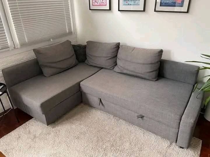 Sofa bed (Category: Sofas) located in Mabalacat. Submitted by arlenemamangun01 (Listing ID 1450942053, Image 2). Description: sofa bed made mahogany wood 🪵💯 good quality pm lng po boss /madam.