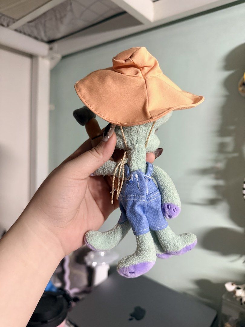 Squidward Plush pendant with Hat and Overalls (Category: Plushies & Soft Toys) located in Valenzuela. Submitted by heybuythiss (Listing ID 1451040661, Image 2). Description: As is, no box na.