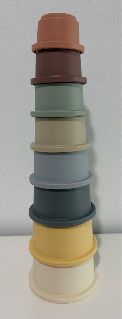 Stacking Cups Toy for Babies or Toddlers (Category: Infant Playtime) located in Makati City. Submitted by cardlab (Listing ID 1450936702, Image 1). Description: About the item/ toy: • No Box • Bought from Rustans Glorietta (forgot the brand) • Actual pics/ photos posted Rfs: Declutter 📍 Makati Meetup: ✅ Circuit Makati Mop: ✅ GCash ✅ GoTyme Shipping: ✅ J&T ✅ LBC Sdd (Book your own): ✅ Lalamove ✅ Grab *Shipping & Sdd - buyer's risk and expense.