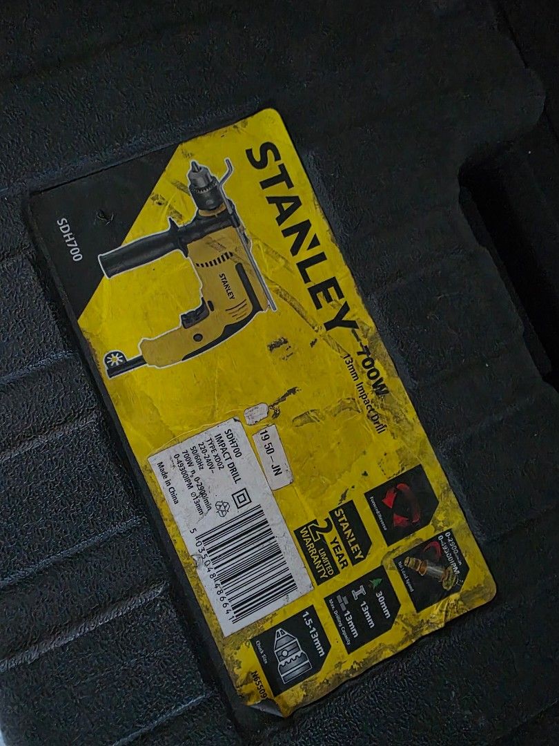 STANLEY HAMMER DRILL515744760658012161