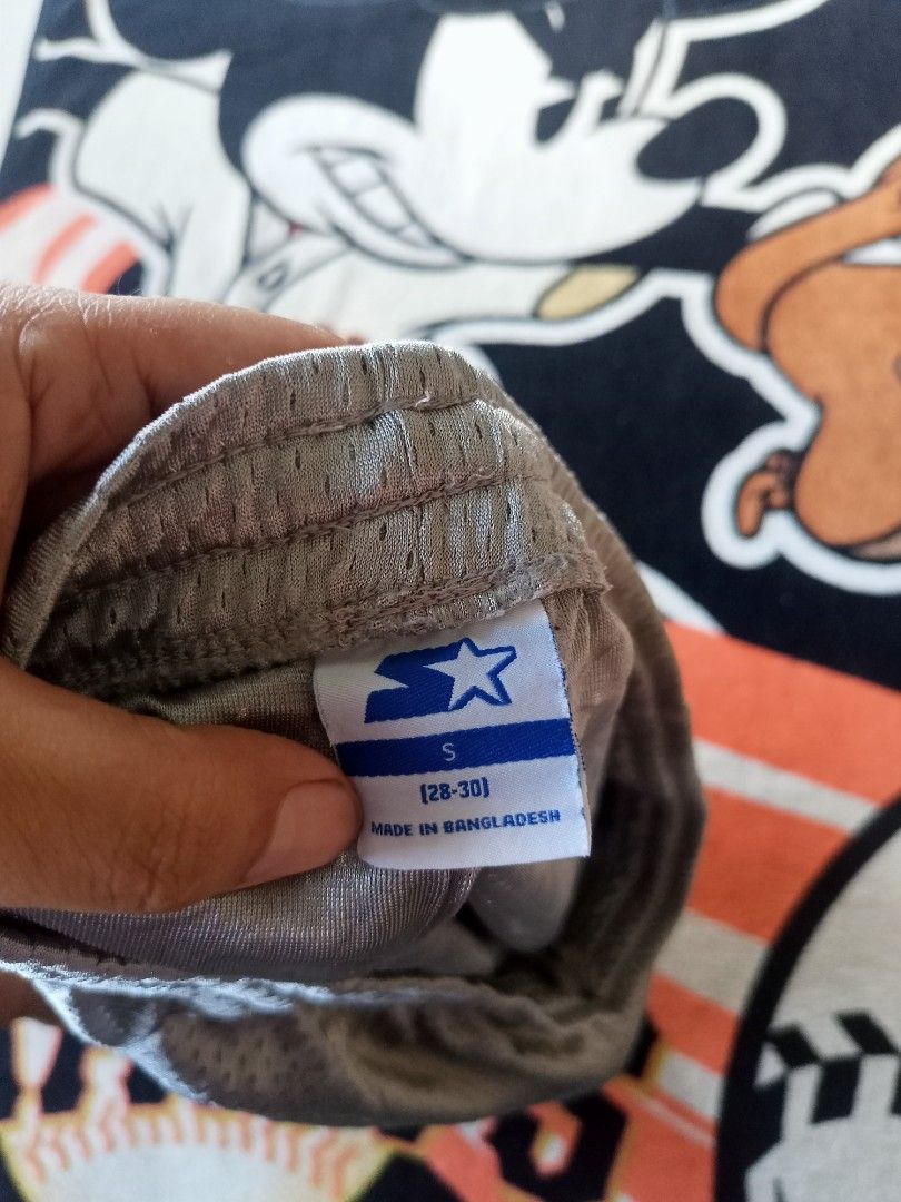 Starter Mesh Short (Category: Shorts) located in Castilla. Submitted by stignapamorma (Listing ID 1451033149, Image 3). Description: Branded Mesh Short ( Thirfted ) Size - 32-36x18.5 Condition - Excellent Color Rate - 9/10 Issue - None Price - 350+SF.