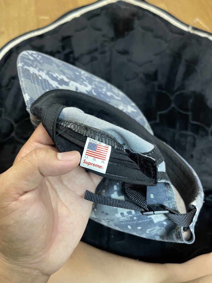 Supreme 5 panel (Category: Cap & Hats) located in Kuala Lumpur. Submitted by muhdzulfadzli_99 (Listing ID 1450955607, Image 2). Description: Supreme NYCO Twill camp cap for sell‼️ Very mint condition🔥.