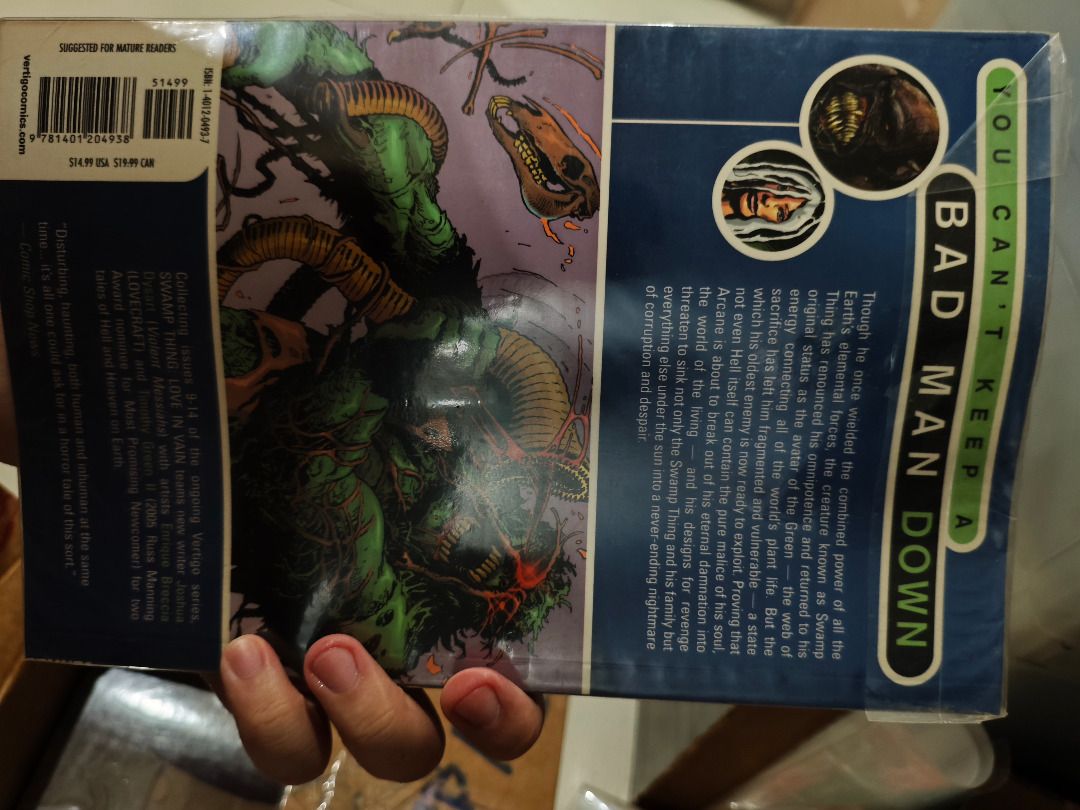 Swamp Thing Love in Vain Vol 4 (Category: Comics & Manga) located in Pasay City. Submitted by fcsean (Listing ID 1451024803, Image 2). Description: .