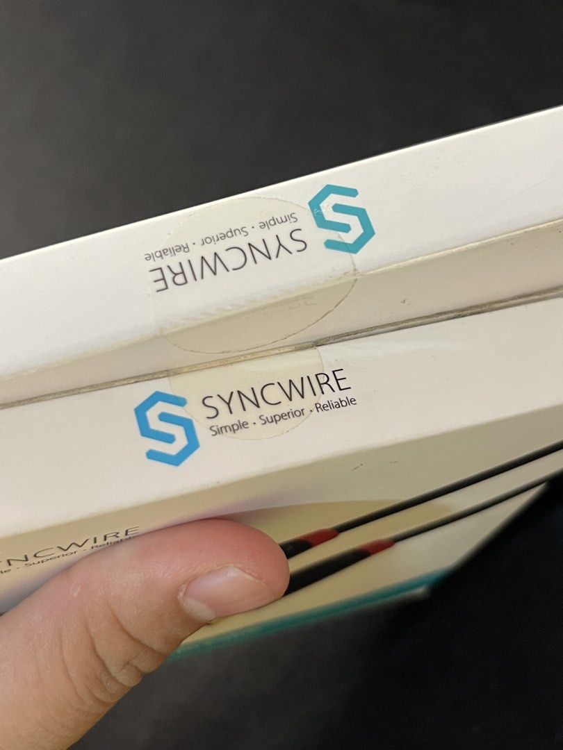 Take 2 SYNCWIRE USB C Cable & Optical Digital Audio Cable (Category: Cables & Adaptors) located in Gapan. Submitted by lunashop14 (Listing ID 1450947222, Image 3). Description: TAKE 2 - Brand: Syncwire - Includes: 1x USB-C to USB 3.0 Cable (2-Pack, 6 feet) and 1x Optical Digital Audio Cable (Male to Male, 5.9 feet) - USB-C Cable Features: USB 3.0 speed, suitable for USB Type-C devices, durable braided nylon exterior, 6 feet length. - Optical Audi
