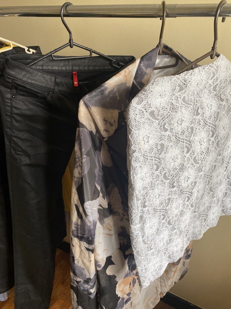 TAKE ALL! (11pcs) DECLUTTER SALE WOMENS bottoms (Category: Skirts) located in Taguig. Submitted by dds16 (Listing ID 1451003175, Image 3). Description: S-m Mixed brands branded and local 3 maxi skirts 2 black pants 4 skirts 1 cotton pants 📌 Please read before claiming: • Please don’t ask for individual photos of each item. Group photos are already posted. 😊 • Selling these at very low prices, so the prices are fixed. • All items are personal pr