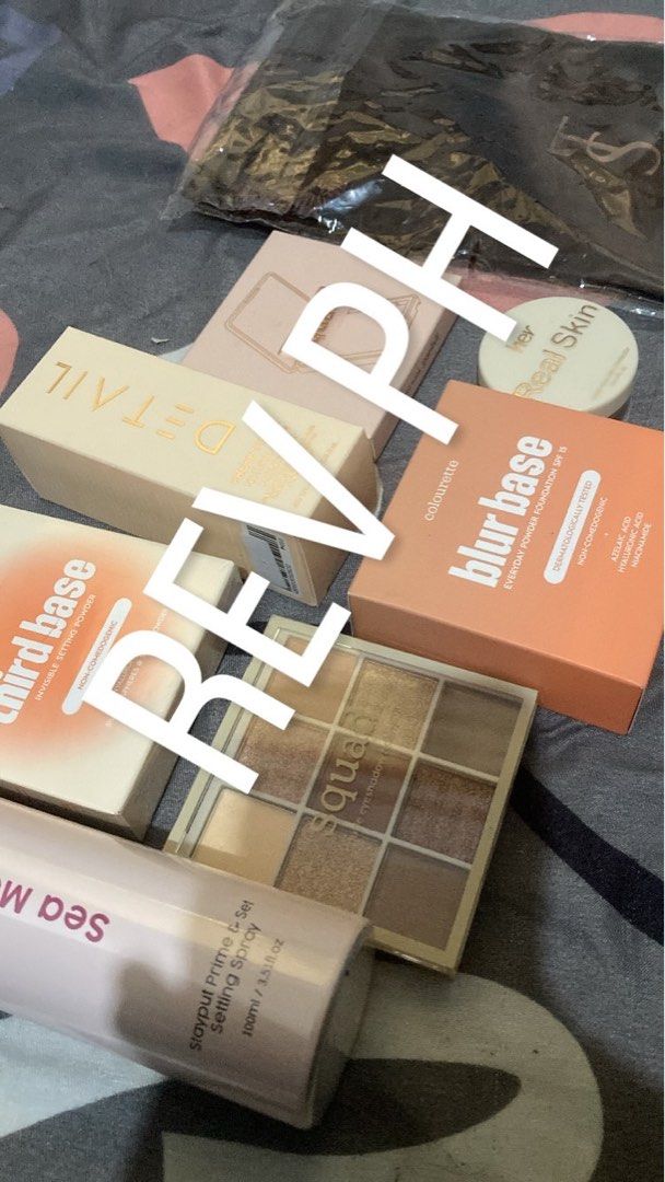TAKE ALL MAKE UP FOUNDATION SETTING SPRAY CONCEALER CASE POWDER EYESHADOW (Category: Makeup) located in Quezon City. Submitted by revph (Listing ID 1450931301, Image 2). Description: BRAND NEW EXCEPT CONCEALER (swatch only).