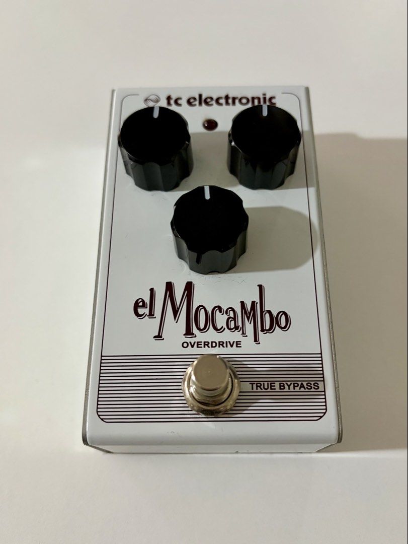 TC Electronic el Mocambo Overdrive Pedal (Category: Musical Instruments) located in Taguig. Submitted by yolac2168 (Listing ID 1451128965, Image 1). Description: - TC Electronic el Mocambo Overdrive guitar pedal - Simple controls: Drive and Level knobs - True bypass for pure signal - Minor cosmetic scuffs on casing - Velcro attached to the bottom for pedalboard mounting - Slightly negotiable - Fully functional and sounds great - Works perfect, no