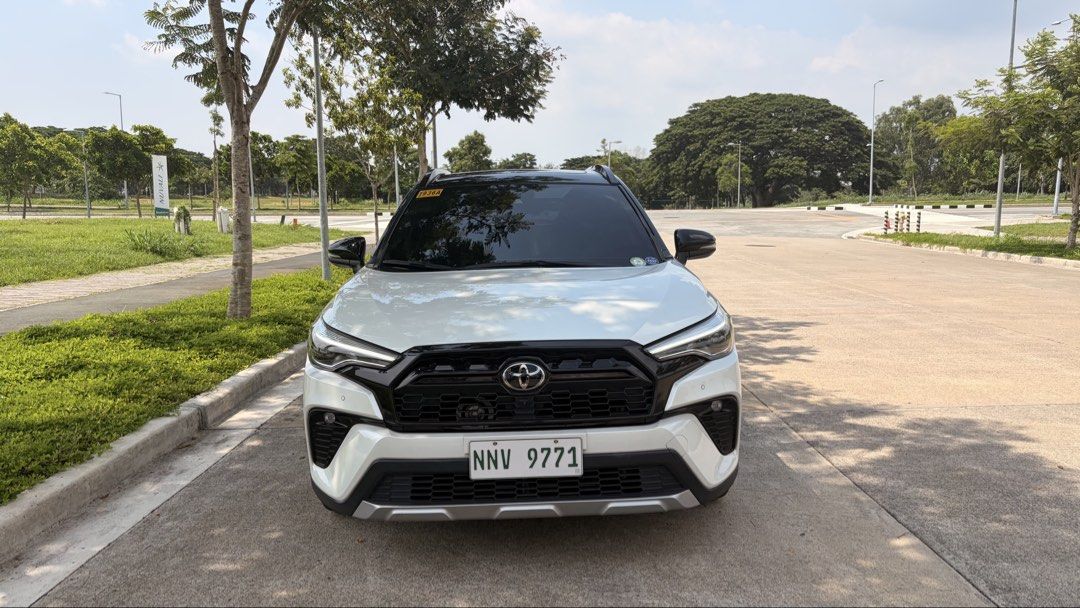 Toyota Corolla Cross GR-S HYBRID Auto (Category: Used Cars) located in Makati City. Submitted by realtorjoben (Listing ID 1451006864, Image 1). Description: Selling my 2024 Hybrid Corolla Cross GR Sport (top spec) - 50k mileage - ⁠two tone color, pearl white with black - ⁠casa maintained - Sun Roof - ⁠leather seats, driver seat 8 way adjustment - Rear AC vents - ⁠push start and power tailgate with kick sensor - ⁠adaptive cruise control with 360 s