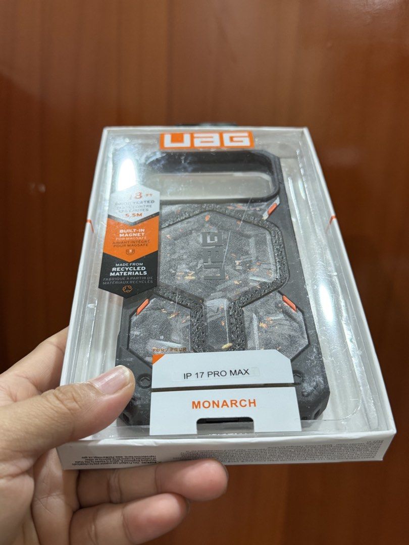 Uag Case Monarch (Category: Cases & Sleeves) located in Quezon City. Submitted by authenticshoponline (Listing ID 1451026692, Image 3). Description: For Sale UAG case for iPhone 17 Pro Max Pm me! .