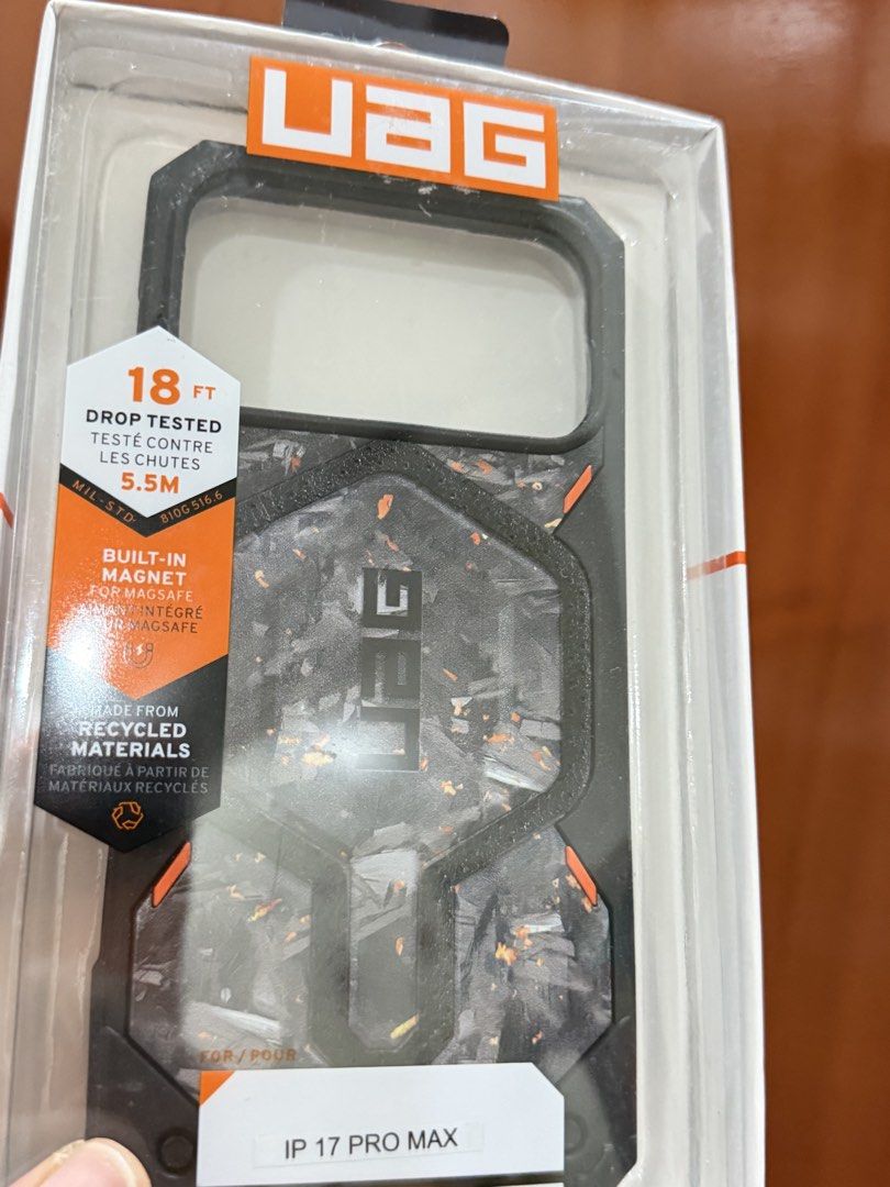 Uag Case Monarch (Category: Cases & Sleeves) located in Quezon City. Submitted by authenticshoponline (Listing ID 1451026692, Image 2). Description: For Sale UAG case for iPhone 17 Pro Max Pm me! .