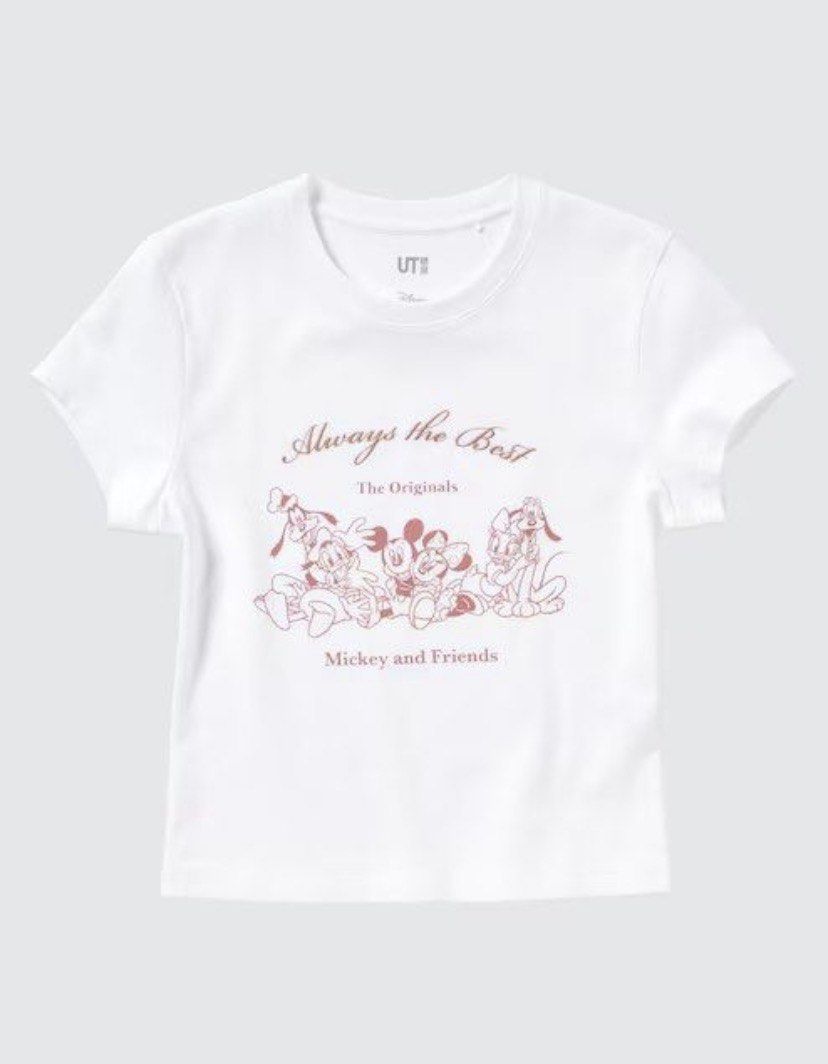 uniqlo disney shirt (Category: Shirts) located in Imus. Submitted by ynascart (Listing ID 1450976522, Image 1). Description: ₱195 + sf mop: gcash / gotyme mod: direct ggx / same day delivery (preferred) model - 48kg 161cm.