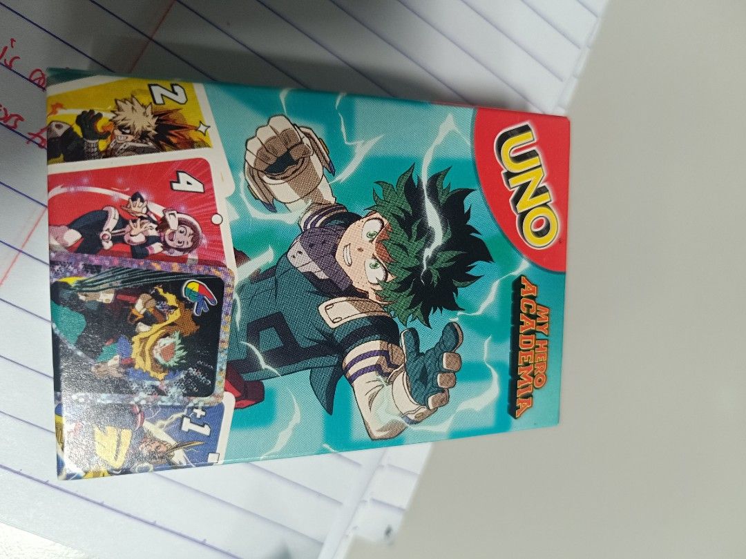 UNO x Mcdo(spy family, MHA) (Category: Raw Singles) located in Caloocan City. Submitted by mango_jelly_yogurt (Listing ID 1450979818, Image 3). Description: - 200 each - 450 ALL.