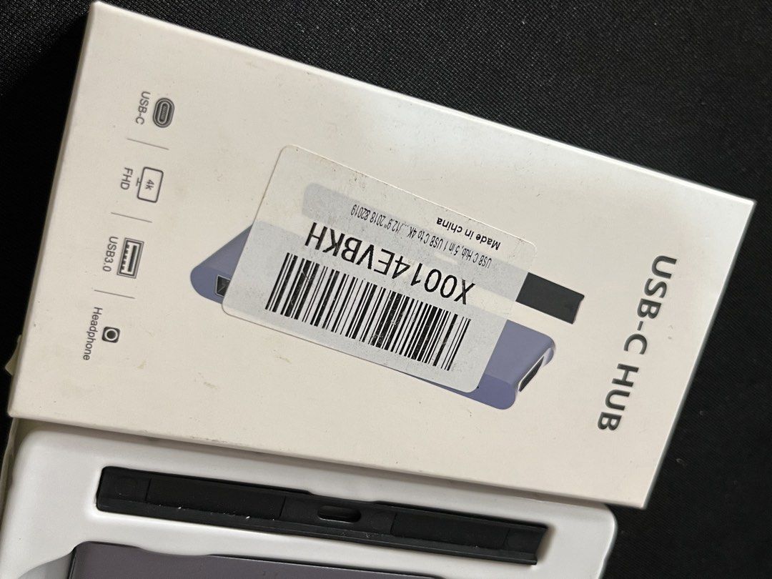 USB C HUB Type C (Category: Cables & Adaptors) located in Gapan. Submitted by lunashop14 (Listing ID 1450949205, Image 3). Description: 200 each 3 pcs available Pag kunin yung tatlo 500 nalang - USB-C Hub in Space Gray - Supports 4K HDMI output - Includes USB 3.0 port for fast data transfer (up to 5Gbps) - Features a 3.5mm headphone jack - PD (Power Delivery) passthrough charging up to 60W - Ideal for USB-C devices, including iPad Pro - Compact a