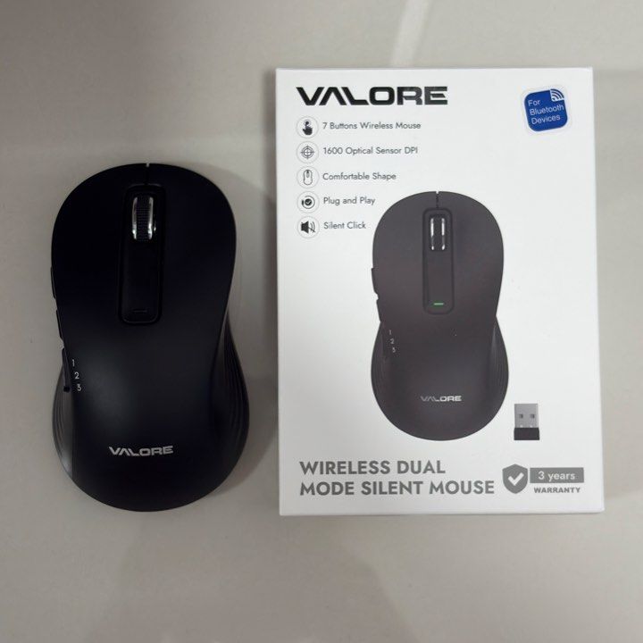 [WTS/LFB] VALORE Bluetooth Wireless Dual Mode Silent Mouse